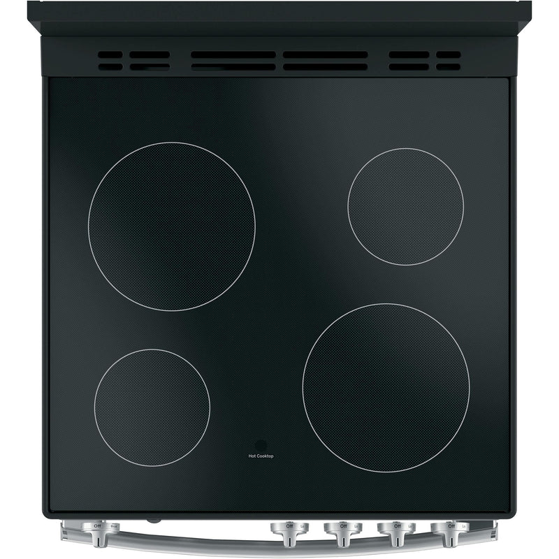 GE 24-inch Freestanding Electric Range with Steam Clean JAS640RMSS IMAGE 5