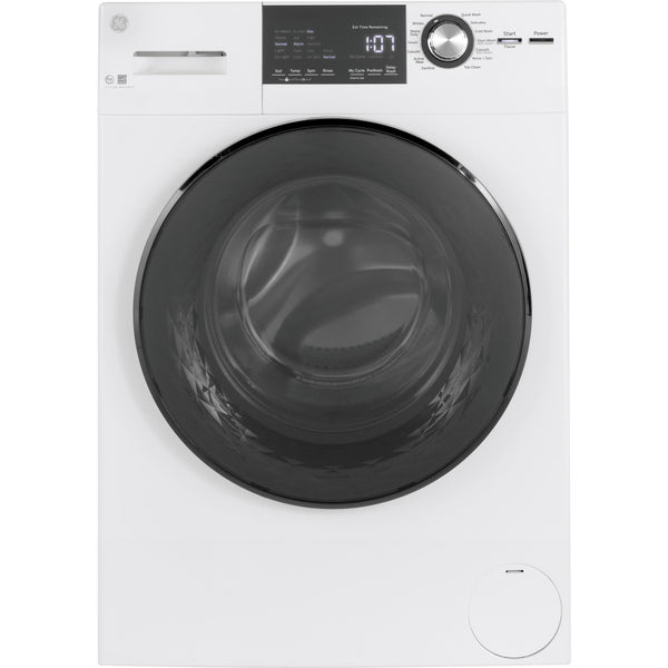 GE 2.4 Cu. Ft. Front Loading Washer with Steam GFW148SSMWW IMAGE 1