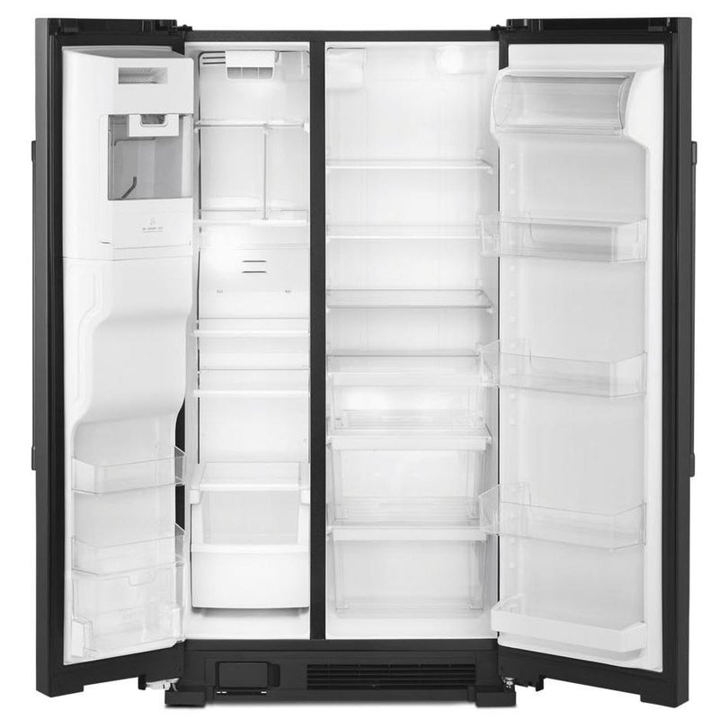 Maytag 36-inch, 25 cu.ft. Freestanding Side-by-Side Refrigerator with External Water and Ice Dispensing System MSS25C4MGB IMAGE 6