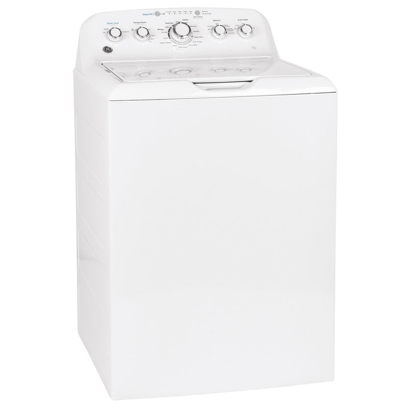 GE 4.5 cu.ft. Top Loading Washer with Stainless Steel Tub GTW465ASNWW IMAGE 2