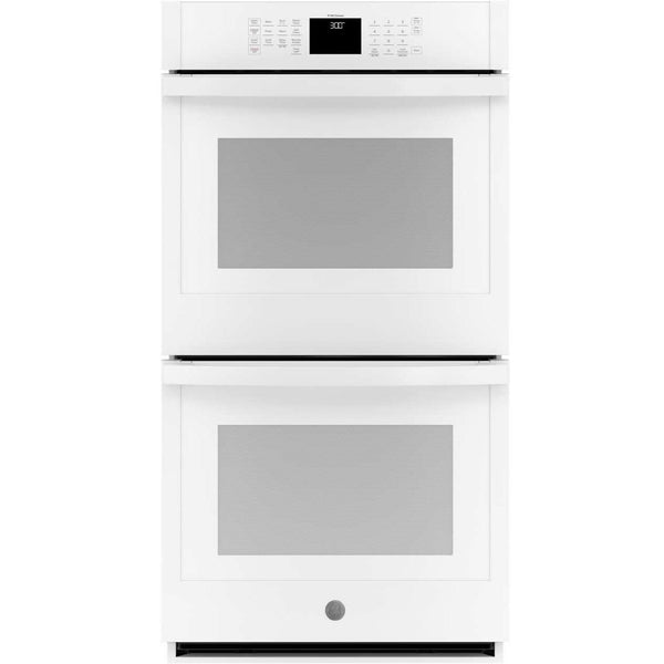 GE 27-inch, 8.6 cu.ft. Built-in Double Wall Oven with Wi-Fi Connectivity JKD3000DNWW IMAGE 1