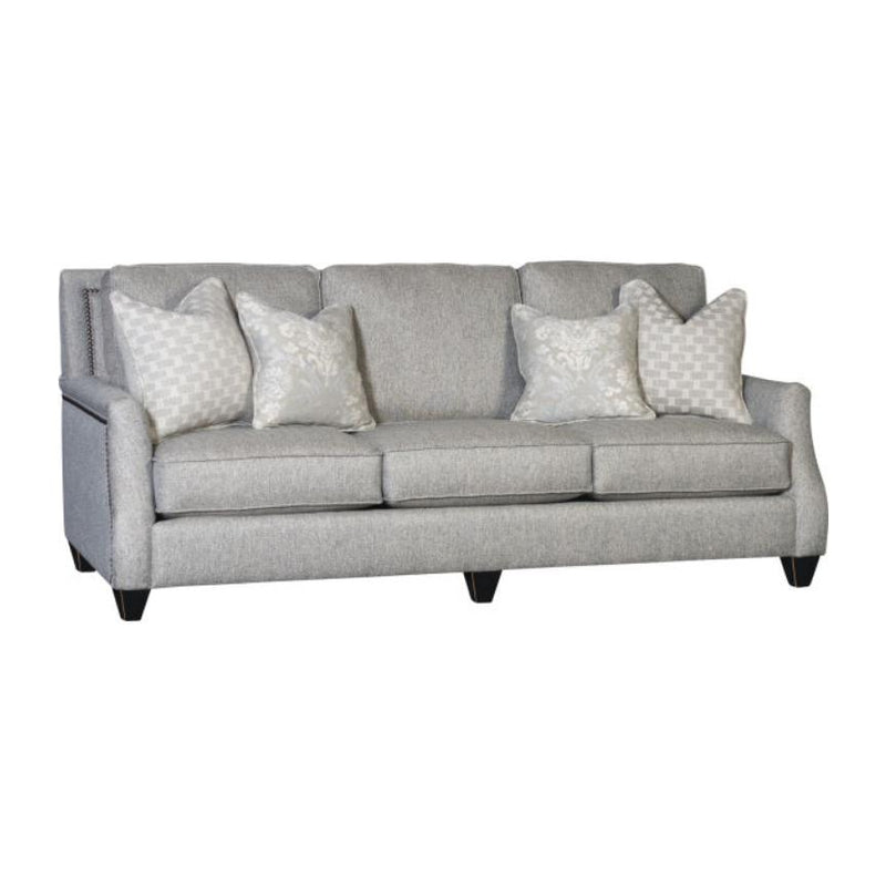Mayo Furniture Stationary Fabric Sofa 6200F10 Sofa - Runaround Gravel IMAGE 1