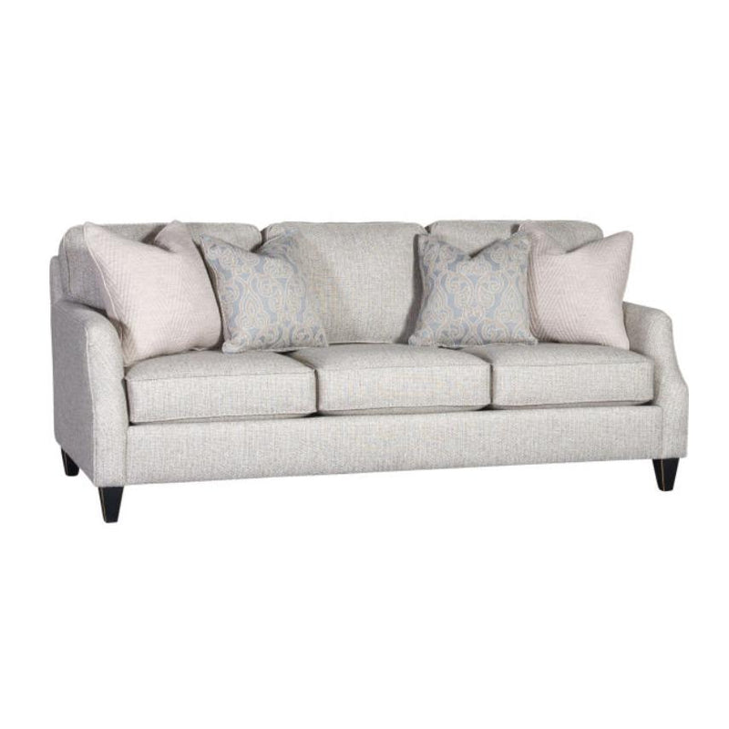 Mayo Furniture Stationary Fabric Sofa 6340F10 Sofa - Twine And Twig Fog IMAGE 1