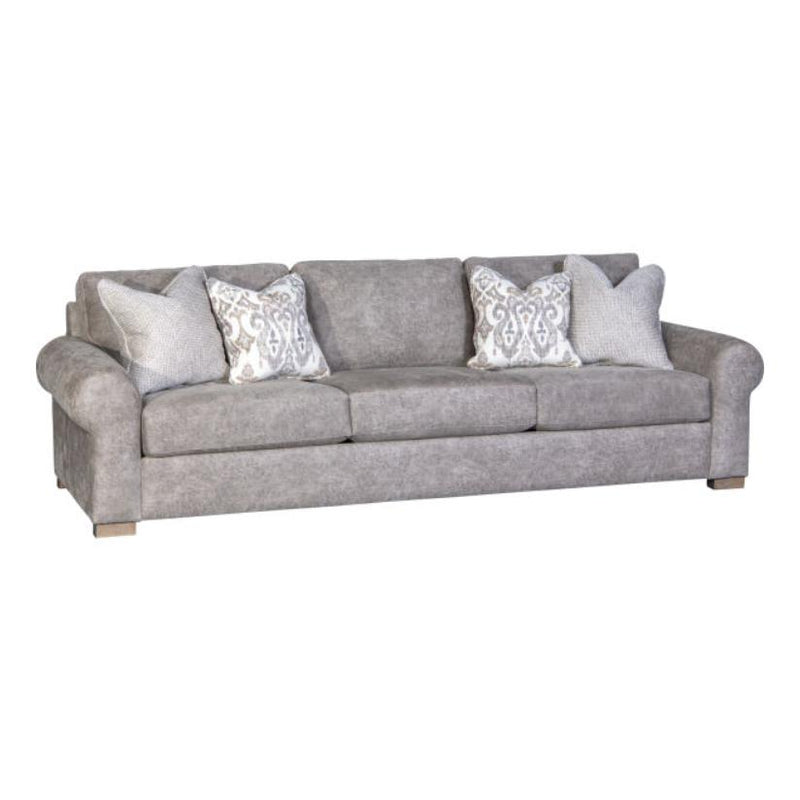 Mayo Furniture Stationary Fabric Sofa 7202F10 Sofa - Northwest Paloma Grey IMAGE 1