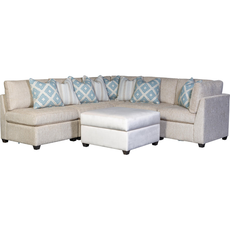 Mayo Furniture Fabric 6 pc Sectional 1920F70/1920F41/1920F70/1920F41/1920F41/1920F55-Degorgeous Ivory IMAGE 1