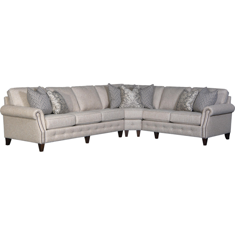 Mayo Furniture Fabric 3 pc Sectional 4040F15/4040F71/4040F34 IMAGE 1