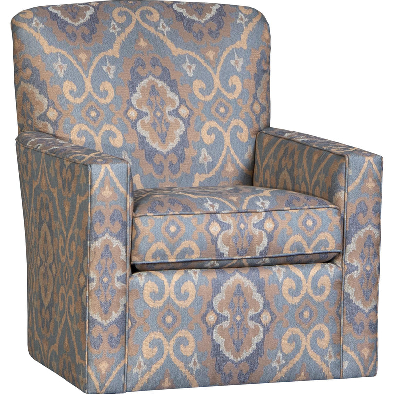 Mayo Furniture Swivel Fabric Chair 5000F42 Swivel Chair - Zucker Tweed IMAGE 1
