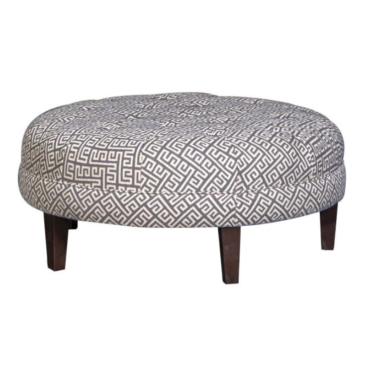 Mayo Furniture Fabric Ottoman 8131F51 Table Ottoman - Kanza Smoke IMAGE 1
