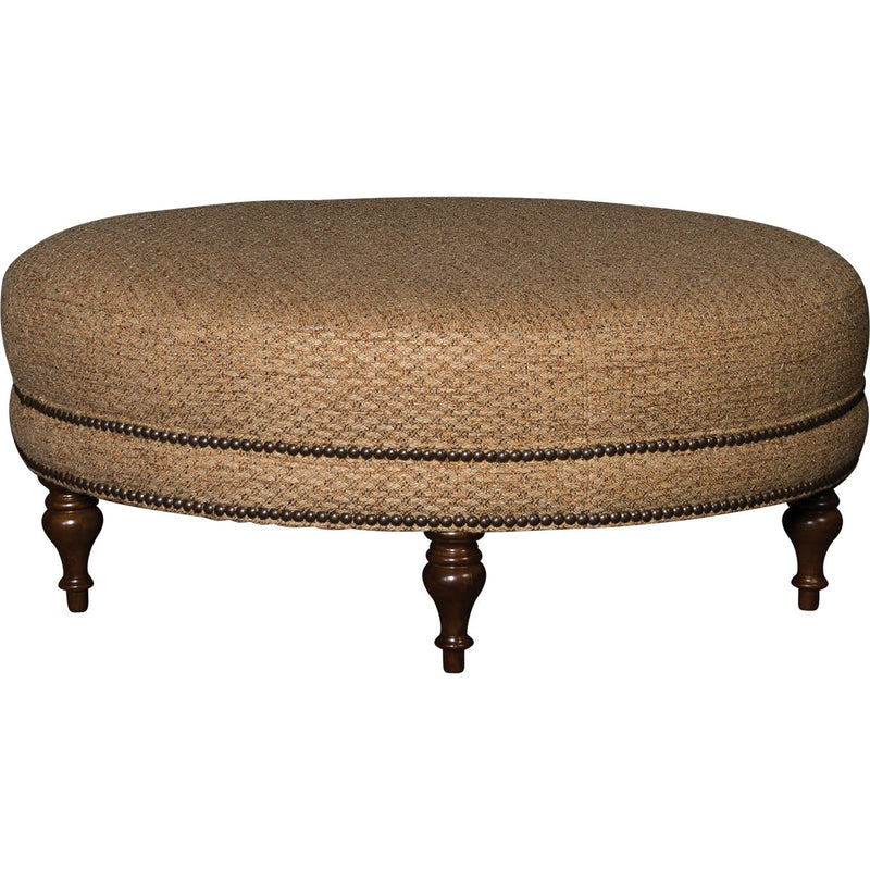 Mayo Furniture Fabric Ottoman 9152F51 Table Ottoman - Ratton Cinnamon IMAGE 1