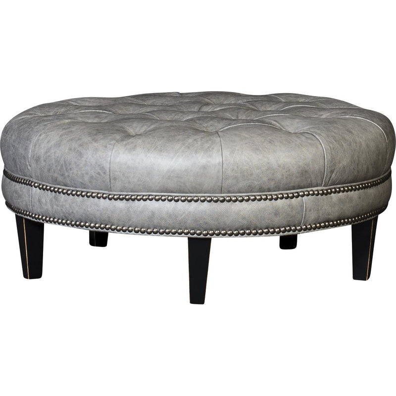 Mayo Furniture Leather Ottoman 8131L51 Table Ottoman - Omaha Fossil IMAGE 1