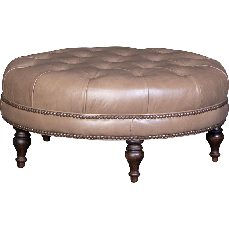 Mayo Furniture Leather Ottoman 8132L51 Table Ottoman - Revelation Shale IMAGE 1