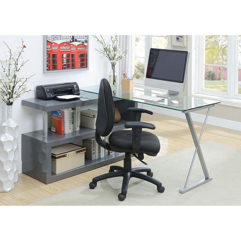 Furniture of America Office Desks Desks CM-DK6131GY IMAGE 3