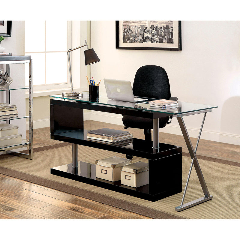 Furniture of America Office Desks Desks CM-DK6131BK IMAGE 2