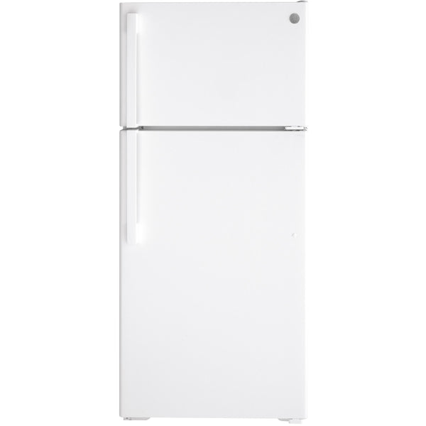GE 16.6 cu. ft. Top Freezer Refrigerator GTE17GTNRWW IMAGE 1