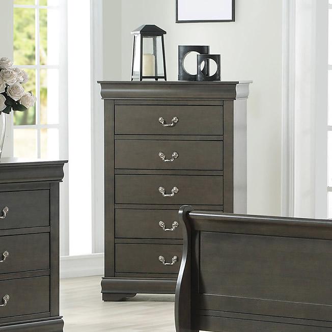 Acme Furniture Louis Philippe 5-Drawer Chest 26796 IMAGE 1