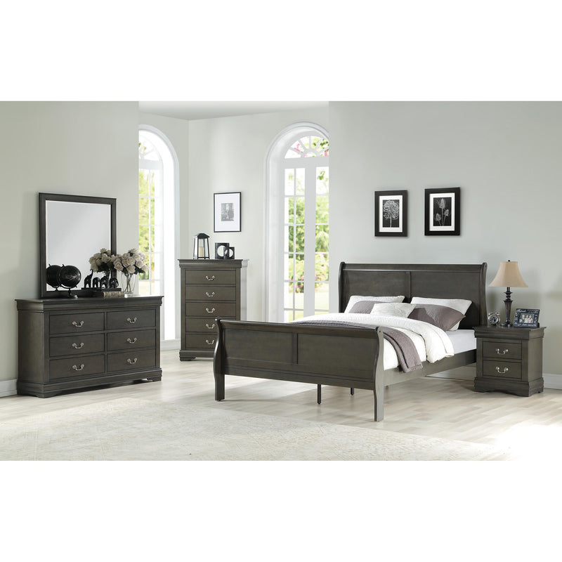 Acme Furniture Louis Philippe 5-Drawer Chest 26796 IMAGE 2
