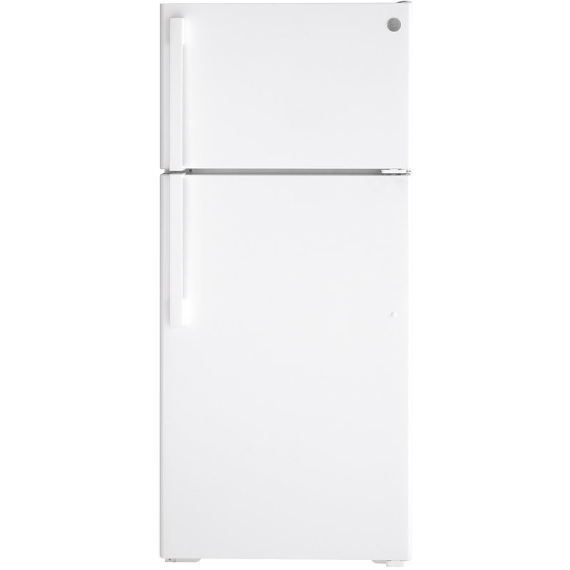 GE 16.6 cu. ft. Top Freezer Refrigerator GTS17GTNRWW IMAGE 1