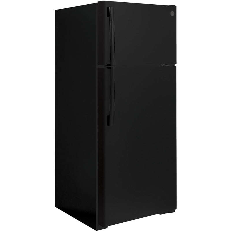 GE 28-inch, 17.5 cu. ft. Top-Freezer Refrigerator GTS18DTNRBB IMAGE 4