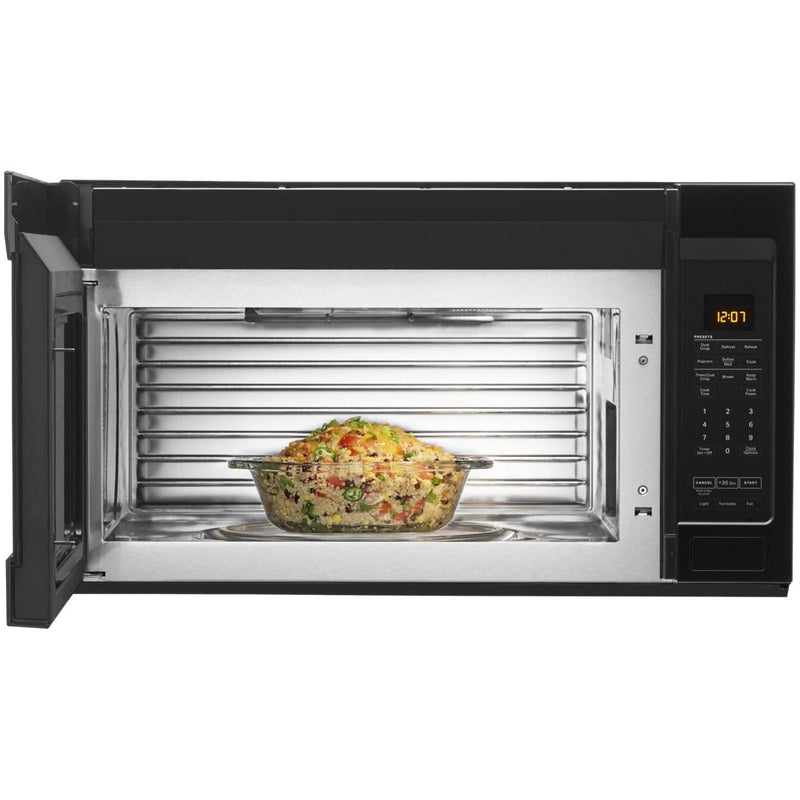 Maytag 30-inch, 1.9 cu.ft. Over-the-Range Microwave Oven with Stainless Steel Interior MMV4207JB IMAGE 7