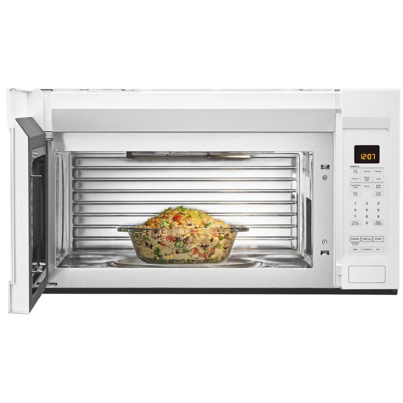 Maytag 30-inch, 1.9 cu.ft. Over-the-Range Microwave Oven with Stainless Steel Interior MMV4207JW IMAGE 6