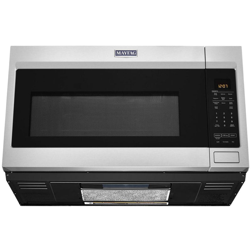 Maytag 30-inch, 1.9 cu.ft. Over-the-Range Microwave Oven with Stainless Steel Interior MMV4207JZ IMAGE 4