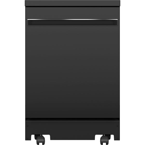 GE 24-inch Portable Dishwasher with Sanitize Option GPT225SGLBB IMAGE 1