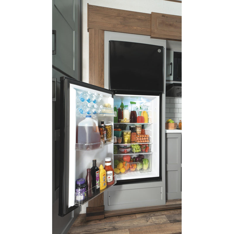 GE 9.8 cu. ft. Top Freezer Refrigerator GPV10FGNBB