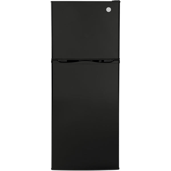 GE 9.8 cu. ft. Top Freezer Refrigerator GPV10FGNBB IMAGE 1