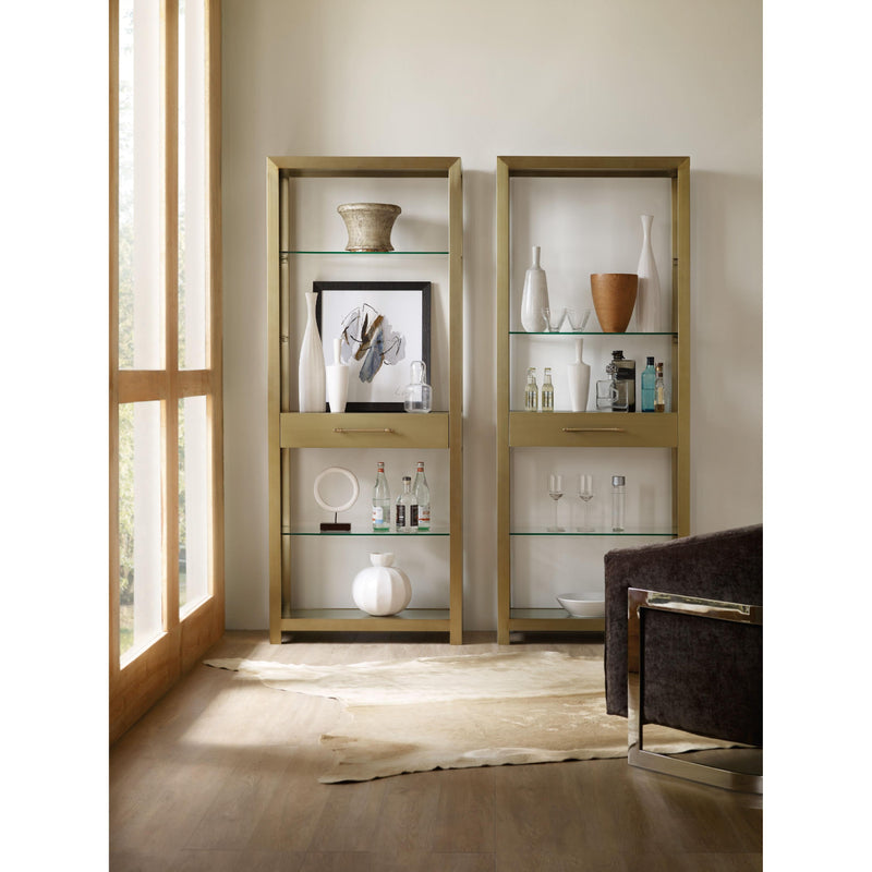 Hooker Furniture Bookcases 3-Shelf 1600-10445-MTL1 IMAGE 3