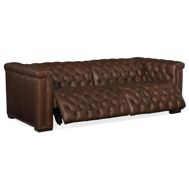 Hooker Furniture Savion Power Reclining Leather Sofa SS434-1.5RL-P-PH-089 IMAGE 2