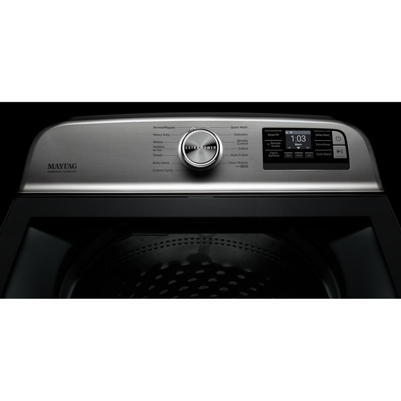 Maytag 5.2 cu.ft. Top Loading Washer with Wi-Fi Connectivity MVW7230HC IMAGE 7