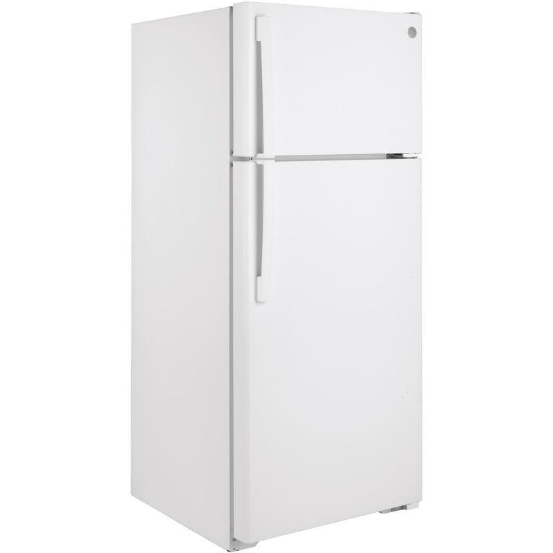 GE 28-inch, 17.5 cu.ft. Top Freezer Refrigerator with Interior Icemaker GIE18GTNRWW IMAGE 6