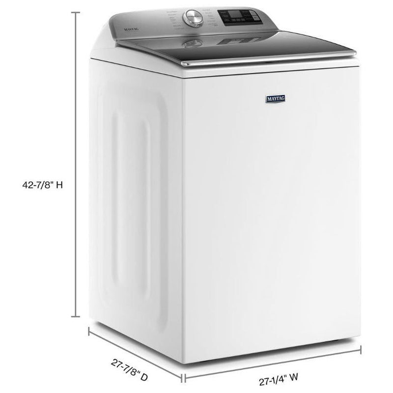 Maytag 5.3 cu.ft. Top Loading Washer with Wi-Fi Connectivity MVW7232HW IMAGE 2