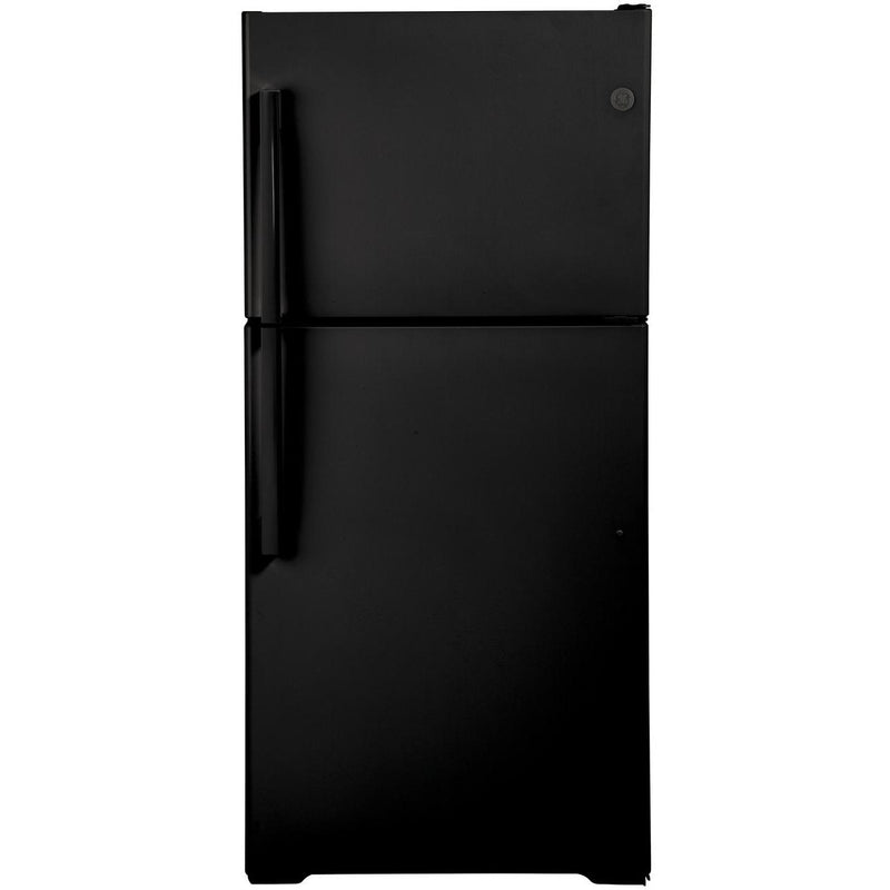 GE 30-inch, 19.2 cu. ft. Top Freezer Refrigerator GTE19DTNRBB IMAGE 1