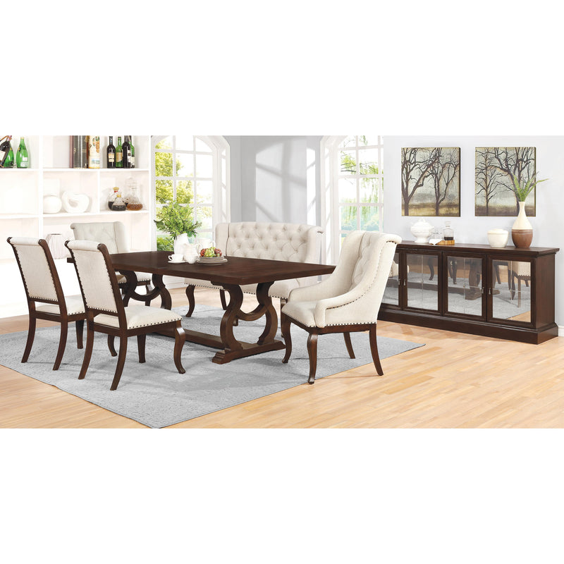Coaster Furniture Glen Cove Dining Table with Trestle Base 110311 IMAGE 4