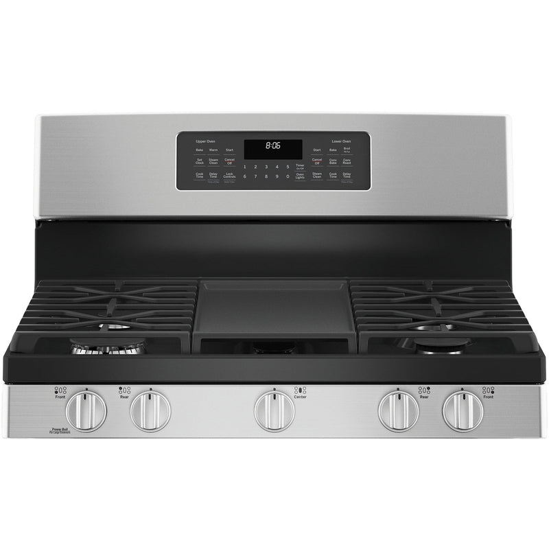 GE 30-inch Freestanding Gas Range with Convection Technology JGBS86SPSS IMAGE 4