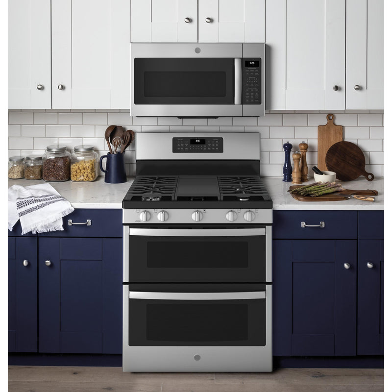 GE 30-inch Freestanding Gas Range with Convection Technology JGBS86SPSS IMAGE 5
