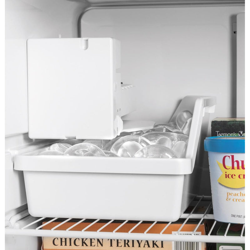 GE 33-inch, 21.9 cu. ft. Top Freezer Refrigerator with icemaker GIE22JTNRBB IMAGE 6