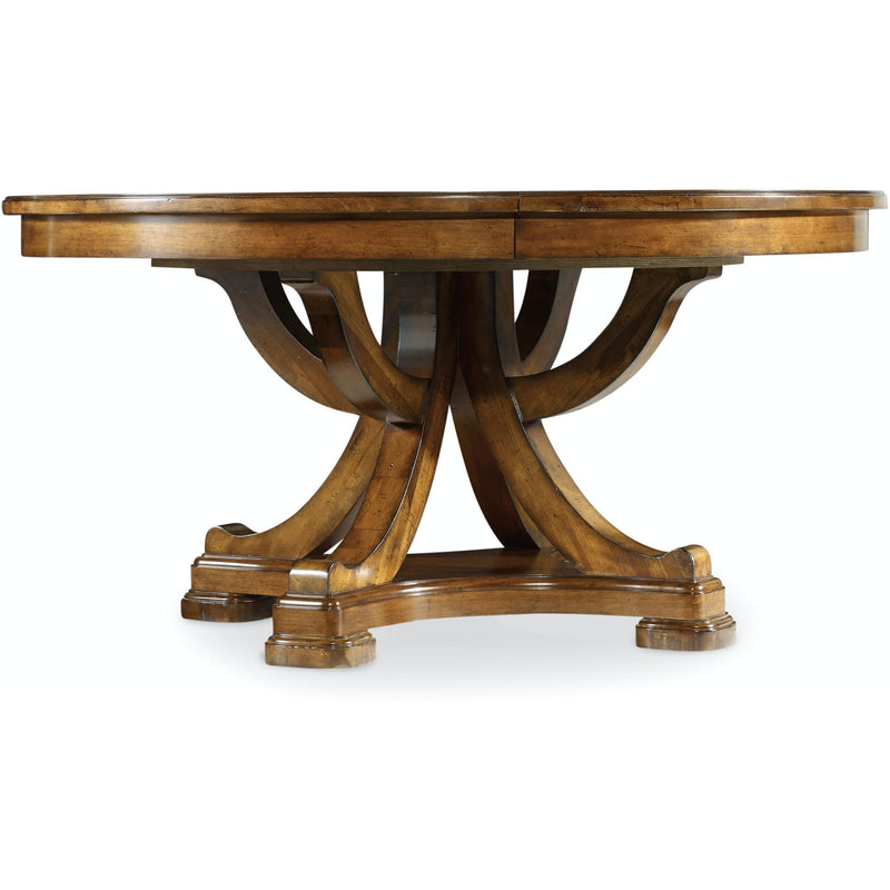 Hooker Furniture Round Tynecastle Dining Table with Pedestal Base 5323-75206 IMAGE 1