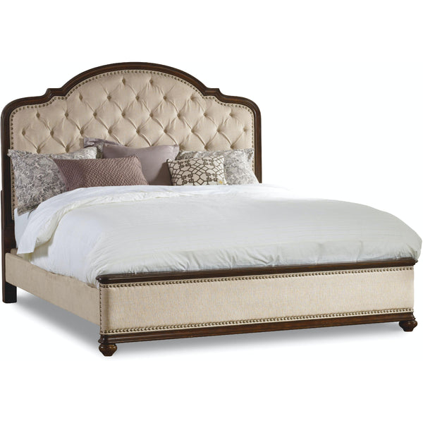 Hooker Furniture Leesburg Queen Upholstered Panel Bed 5381-90850 IMAGE 1