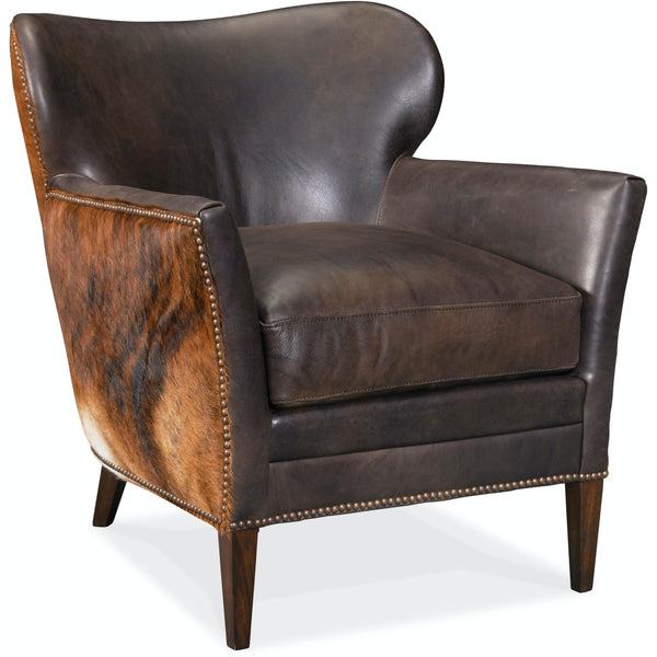 Hooker Furniture Stationary Leather Accent Chair CC469-089 IMAGE 1