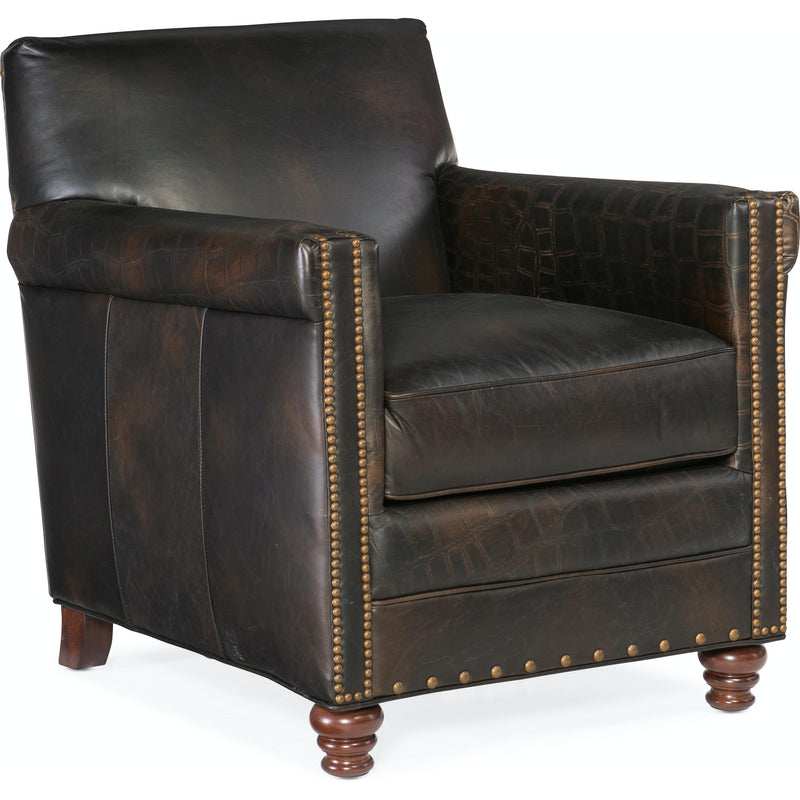Hooker Furniture Stationary Leather Accent Chair CC719-01-089 IMAGE 1