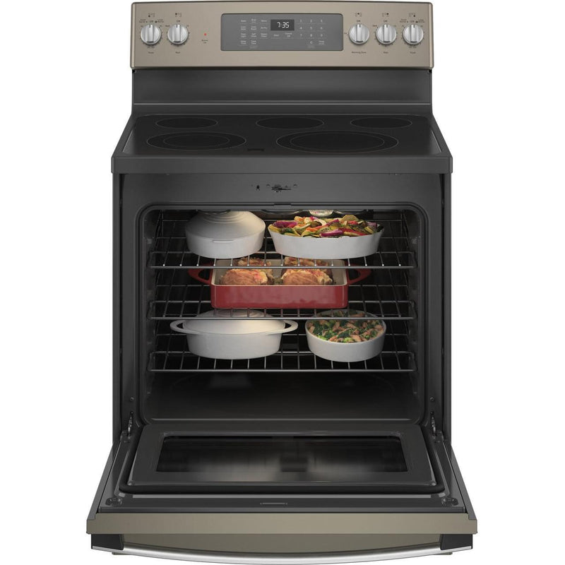 GE 30-inch Freestanding Electric Range with Convection Technology JB735EPES IMAGE 3