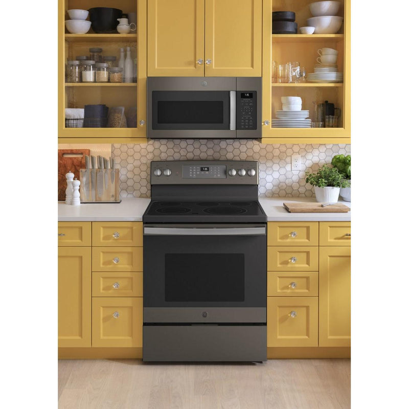 GE 30-inch Freestanding Electric Range with Convection Technology JB735EPES IMAGE 6