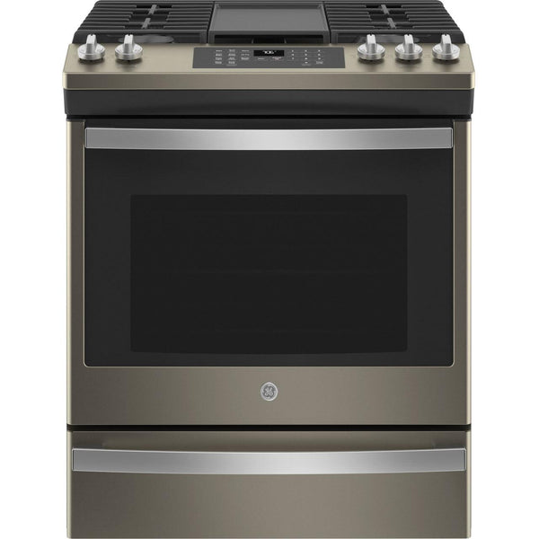 GE 30-inch Slide-in Gas Range with Convection Technology JGS760EPES IMAGE 1
