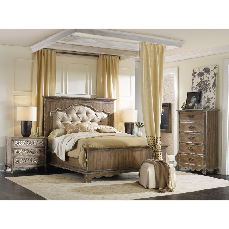 Hooker Furniture Chatelet Queen Upholstered Panel Bed 5300-90850 IMAGE 2