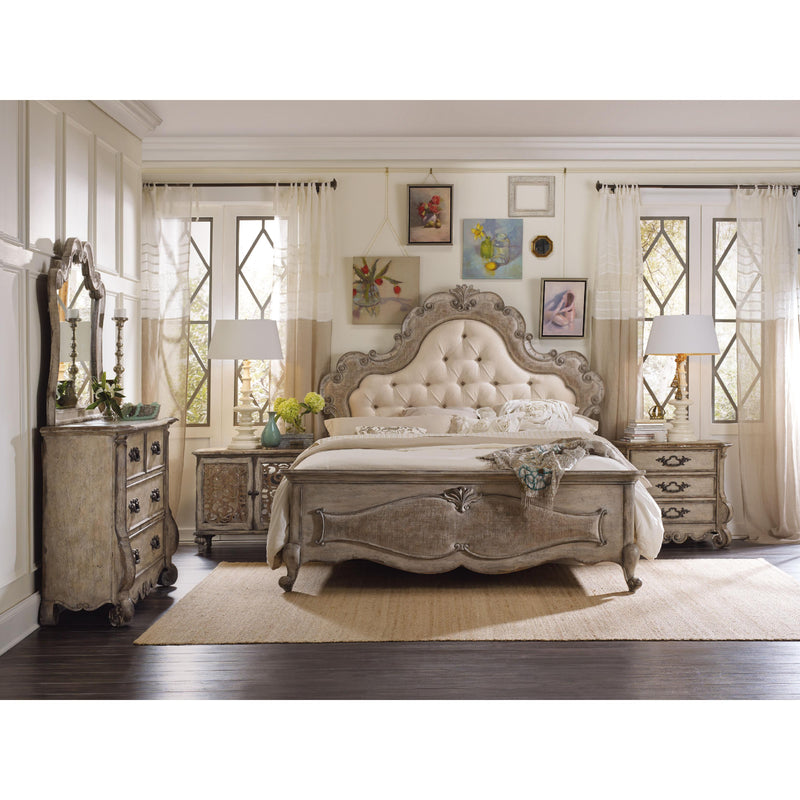 Hooker Furniture Chatelet King Upholstered Panel Bed 5450-90866 IMAGE 3