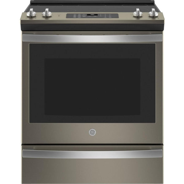 GE 30-inch Slide-In Electric Range with No Preheat Air Fry JS760EPES IMAGE 1