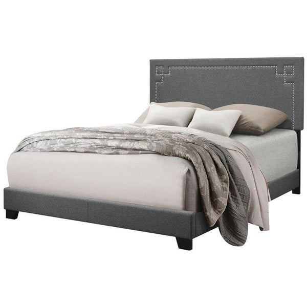 Acme Furniture Ishiko II Queen Upholstered Panel Bed 20910Q IMAGE 1