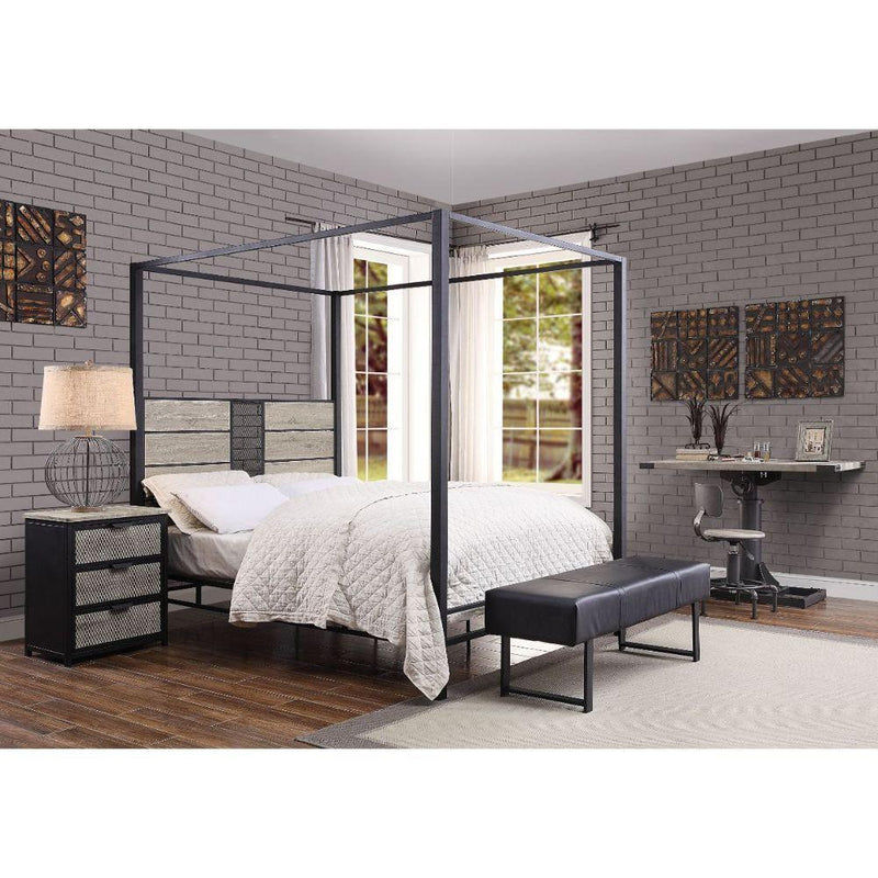Acme Furniture Baara Twin Canopy Bed 22050T IMAGE 2